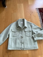 DARLING HARBOUR Jacke Kastig 38 M Mint NEU Wolle