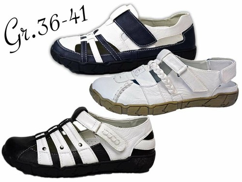 Damen leder innen halbschuhe - damen,