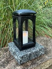 Grablaterne  Sockel Grablampe