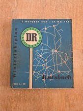 Kursbuch Deutsche Reichsbahn Winterfahrplan 1960