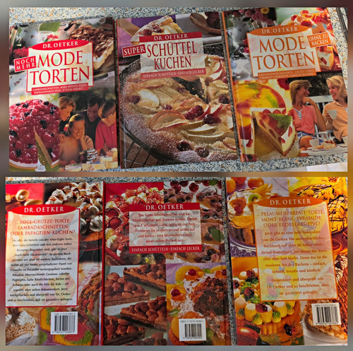 Oetker 3x kochbuch - dr.,