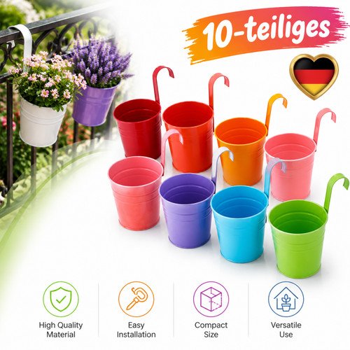 Metall hängetopf blumentopf - hängetopf,