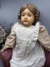 Große antik Schildkröt Puppe