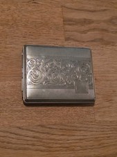 Zigarettenetui Alpacca, Ohne Gravur/Monogramm