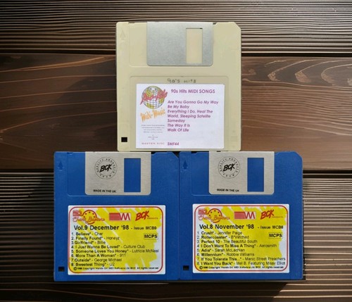 90s hits midi - midi, song
