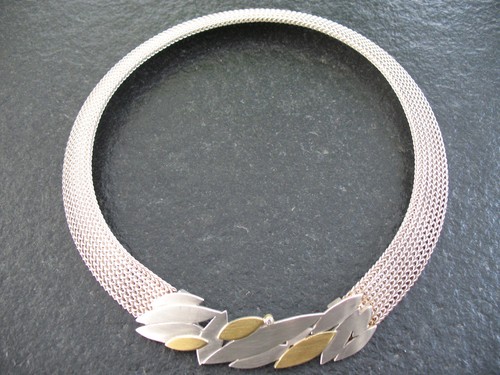 Collier silber 925 gold - silber,