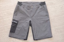 TOP wie NEU VAUDE Tremalzo Shorts IV Radshorts Rad Herren Gr.L grau schwarz Hose