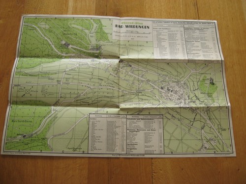 Alter stadtplan pharus - stadtplan,