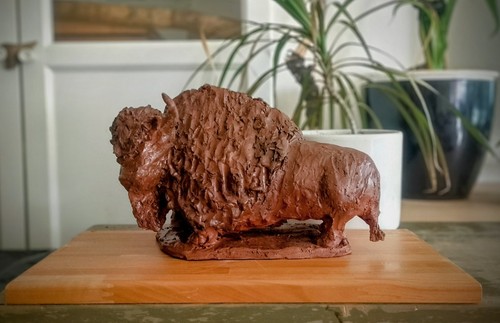 Bison büffel handgefertigte - bison,