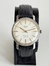 Uhr Armbanduhr LONGINES Flagship Automatic Herrenuhr Vintage 1950s Cal. 340
