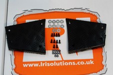 3mm Schwarz Paar Riffelblech