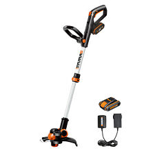 Rasentrimmer Kantenschneider Powershare 2 x 20V Akkus 30cm Schnittkreis WG163E