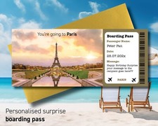 Bordkarte zu jedem Ziel Flugticket Geburtstag Bordkarte Ticket 20