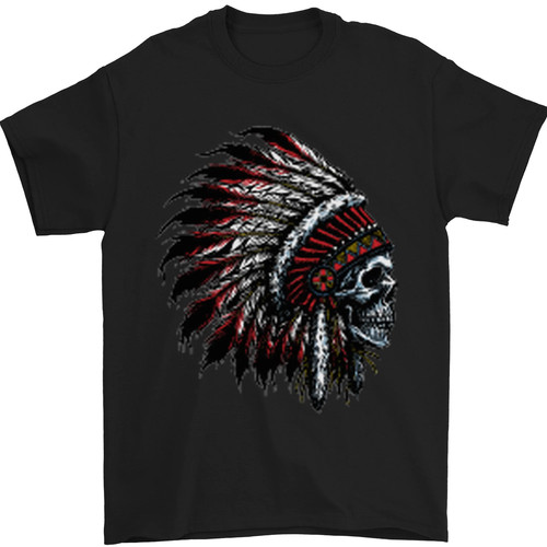 Indian skull headdress - indian,
