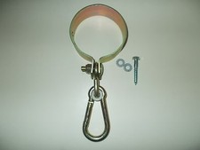 Schaukelhaken, verzinkt, mit Schelle, 100 mm