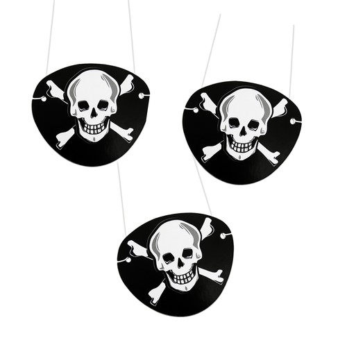 Piraten augenklappen aus - augenklappen,