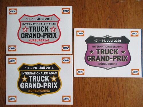 Aufkleber adac truck - 3x, grand