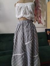 100% Baumwolle Rock 36-38 Neu Italien Casa Mia