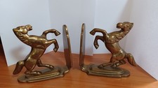 2 Buchstützen Pferde 