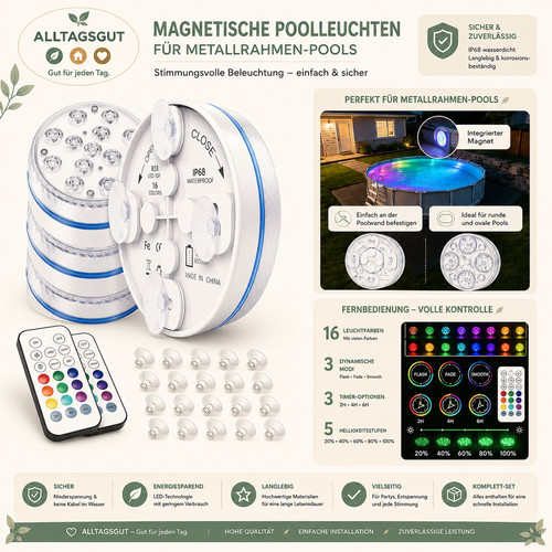 Poolbeleuchtung unterwasser - poolbeleuchtung,