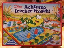 Achtung Frecher Frosch Brettspiel Ab 6J. Vollständig