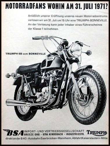 Bsa triumph 650 originale - triumph, ,