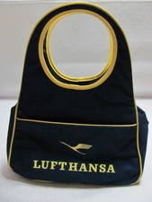 Lufthansa Airline Tasche Flugzeug Boardbag  Retro Vintage Tragetasche