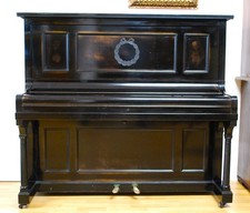 Schönes Jugendstil Klavier von Seiler, hergestellt 1913/14, TOP Originalzustand