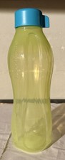 Tupperware Eco Easy 750mL Trinkflasche gelb deckel türkis _ Ausstellungsstücke