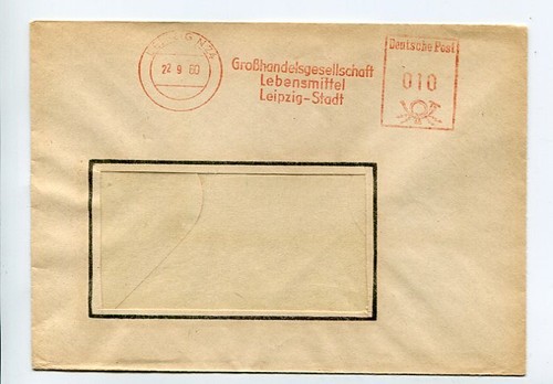 Ddr brief absenderfreistempel - ddr,