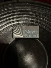 Meyer Sound Logo Badge UPA 1 X
