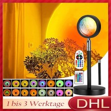 Sunset Lamp Projection