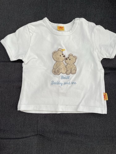 Steiff baby shirt weiß gr - weiß,