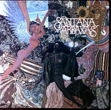 Santana - Abraxas LP (VG+) '
