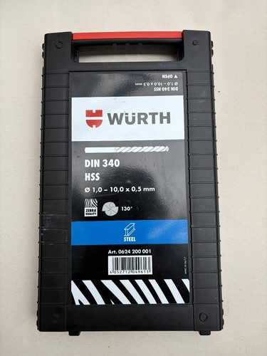 Würth spiralbohrer hss din - spiralbohrer,