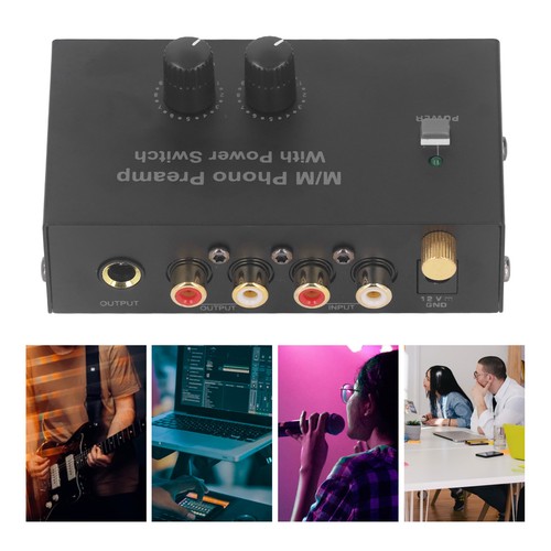 Plug phono turntable preamp - phono,