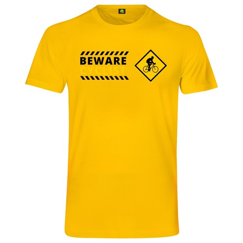 Beware cyclist shirt - t-shirt, |