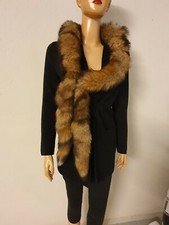 Neu Damen Schal echter Fuchs