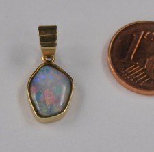 Voll Edel Opal Anhänger 585
