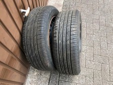 2xkomplette Sommerreifen+Felgen 195/60R15 88H für Toyota Corolla,Honda,Mazda usw