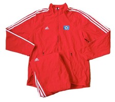 Adidas Hamburger SV Trainingsanzug Jacke Hose 2013/2014 rot HSV Sz. L/XL