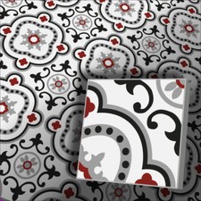 Zementfliese Musterfliese