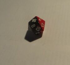 Würfel - W20 - Speckled lila-rot / schwarz - Chessex - PoD ? - RPG / Rollenspiel