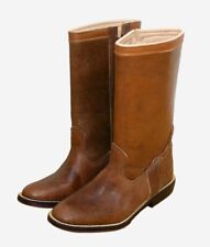 Handgearbeitete Echtleder Stiefel Gr. 37  NEU - Selten! Farmer Cowboystiefel