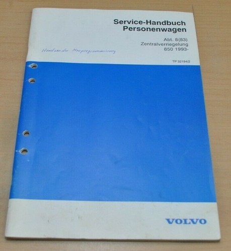 Volvo 850 zentralverriegelung - volvo,