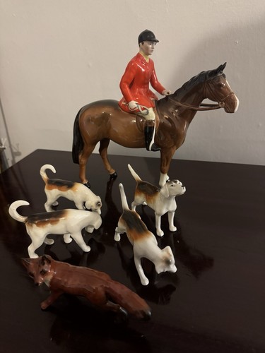 Vintage beswick fuchsjagd set - vintage,