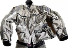 Top Motorrad Jacke Gr. 52, Vanucci Jacke mit Protector, unversehrt