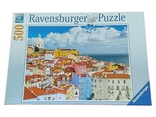 Ravensburger Puzzle 500 Teile Lissabon Architektur Stadt Meer