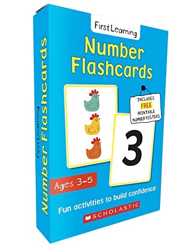 Numbers flashcards for - , ages