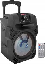 Pyle PPHP844B tragbarer Lautsprecher, schwarz, 400 W, Subwoofer-System 8